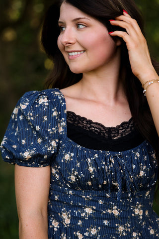 Garden Party Dress - Silver Line Boutique