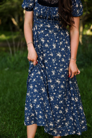 Garden Party Dress - Silver Line Boutique