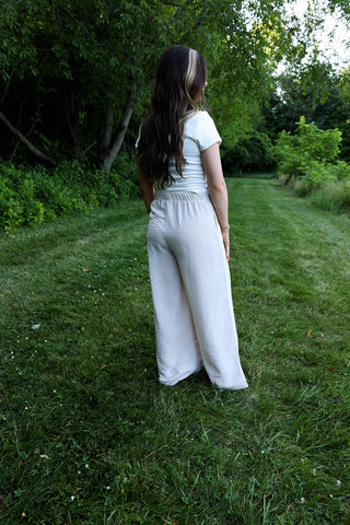Harbor Linen Pants - Silver Line Boutique