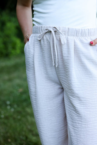 Harbor Linen Pants - Silver Line Boutique