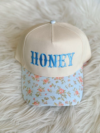 Honey, Trucker Hat - Silver Line Boutique