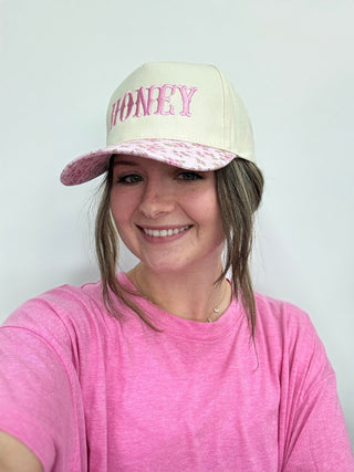 Honey, Trucker Hat - Silver Line Boutique