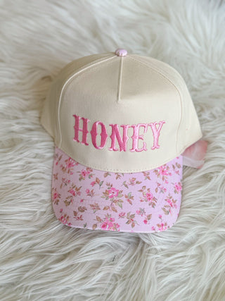 Honey, Trucker Hat - Silver Line Boutique
