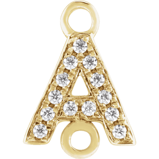 Initial Diamond Connector (Preorder) - Silver Line Boutique