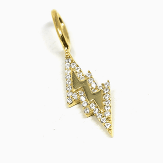 Lightning Charm (Luxe) - Silver Line Boutique
