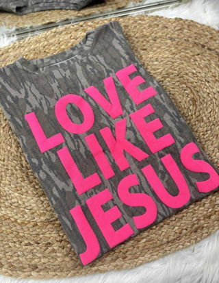 Love Like Jesus, Tee (PREORDER) - Silver Line Boutique