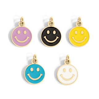 Mini Smilie Charm (Standard) - Silver Line Boutique