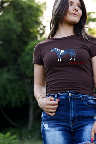 Morning Ride, Baby Tee - Silver Line Boutique