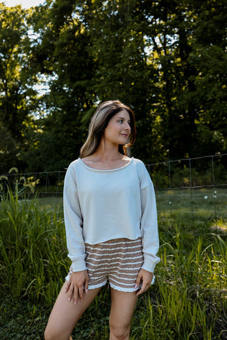 Natural Beauty, Top - Silver Line Boutique