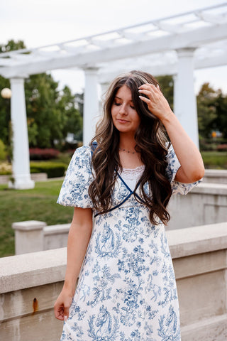 Navy Horizon, Maxi Dress - Silver Line Boutique