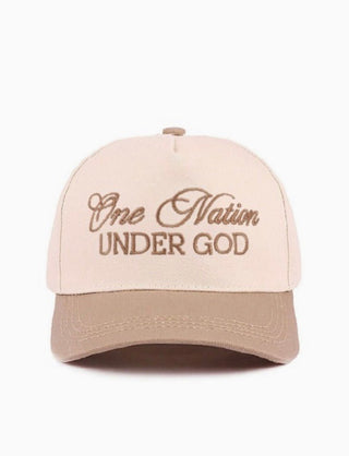 One Nation Under God, Trucker Hat - Silver Line Boutique