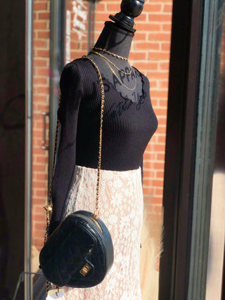 Onyx, Top - Silver Line Boutique