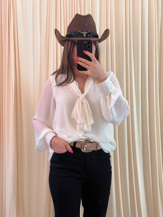 Pearl Temptation, Blouse - Silver Line Boutique