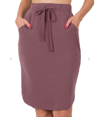 Petal Grace, Tulip Skirt - Silver Line Boutique
