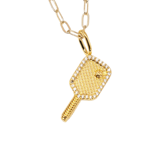 Pickleball Charm (Luxe) - Silver Line Boutique