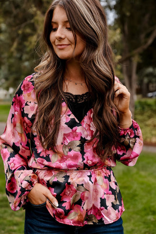 Rosewood Blouse - Silver Line Boutique