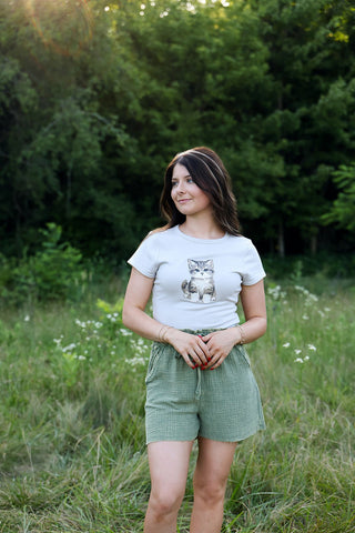 Salt Air, Gauze Shorts - Silver Line Boutique
