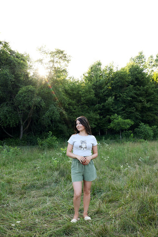 Salt Air, Gauze Shorts - Silver Line Boutique