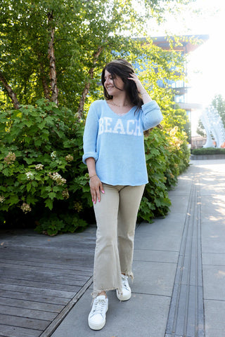 Sandy Shore, Risen Jeans - Silver Line Boutique