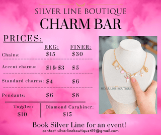 Schedule An Appointment For: SLB's Charm Bar - Silver Line Boutique