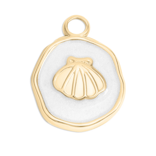 Shell Charm (Standard) - Silver Line Boutique