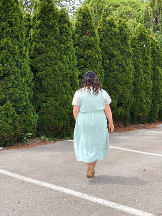 SkyLine Dress *Exclusively Curvy* - Silver Line Boutique