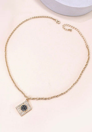 Smilie Necklace - Silver Line Boutique