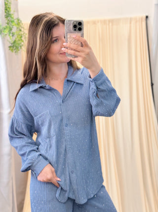 Starlit Ripple, Set - Silver Line Boutique