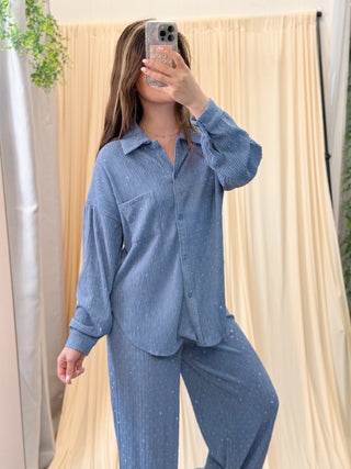 Starlit Ripple, Set - Silver Line Boutique