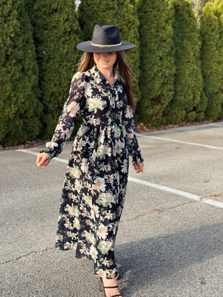 Statement Maker, Fedora Hat - Silver Line Boutique
