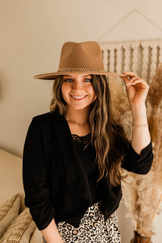 Statement Maker, Fedora Hat - Silver Line Boutique