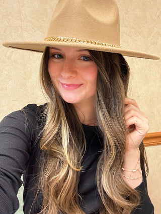 Statement Maker, Fedora Hat - Silver Line Boutique