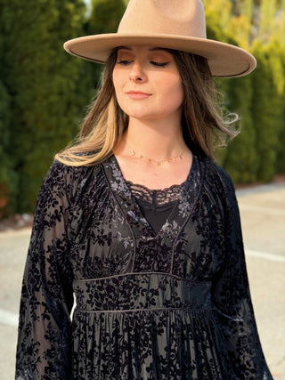 Statement Maker, Fedora Hat - Silver Line Boutique