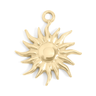 Sun Charm (Standard) - Silver Line Boutique