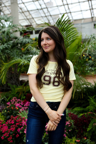 Sweet Sunshine, Boatneck Tee - Silver Line Boutique