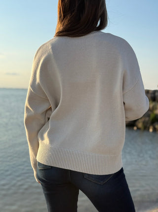 The All - American, Sweater - Silver Line Boutique