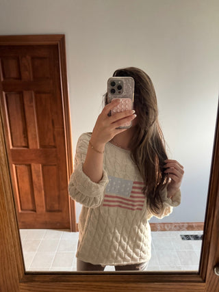 The Americana Prep Club, Sweater - Silver Line Boutique