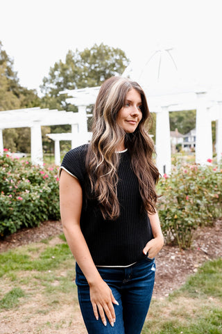 The Belmont Sweater - Silver Line Boutique