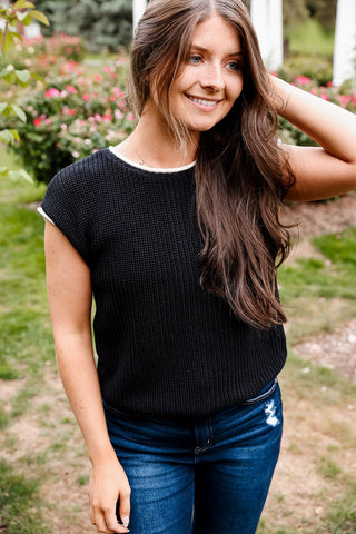 The Belmont Sweater - Silver Line Boutique