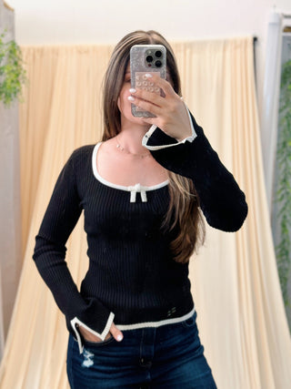 The Bowline Top - Silver Line Boutique