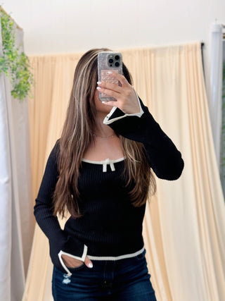 The Bowline Top - Silver Line Boutique