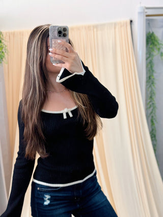 The Bowline Top - Silver Line Boutique