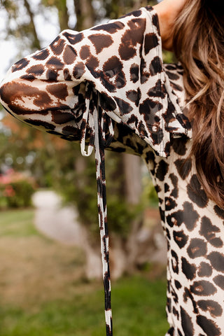 Untamed, Cheetah Blouse - Silver Line Boutique