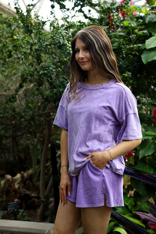 Violet Dusk, Set - Silver Line Boutique