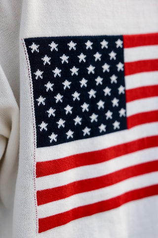 West Coast Freedom, Quarter Zip - Silver Line Boutique