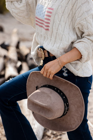 Western Brim, Hat - Silver Line Boutique