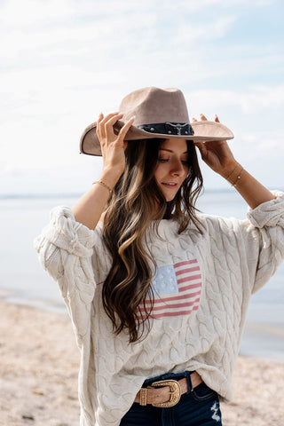 Western Brim, Hat - Silver Line Boutique