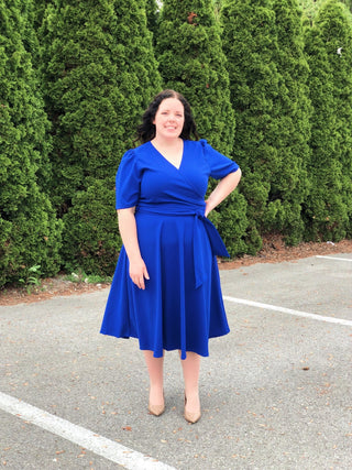 With Love - Midi Dress *Exclusively Curvy* - Silver Line Boutique
