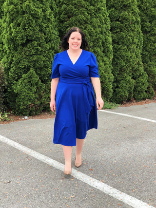 With Love - Midi Dress *Exclusively Curvy* - Silver Line Boutique