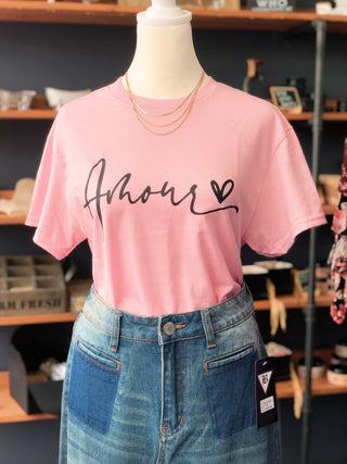 Your Amour, Graphic Tee - Silver Line Boutique